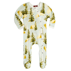 Camping Footed Romper